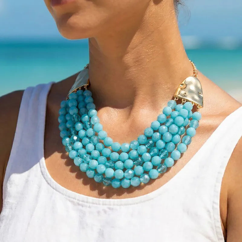 Bohemian Geometric Necklace
