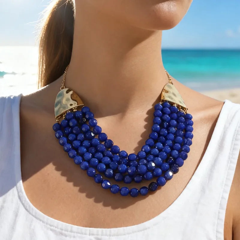 Bohemian Geometric Necklace