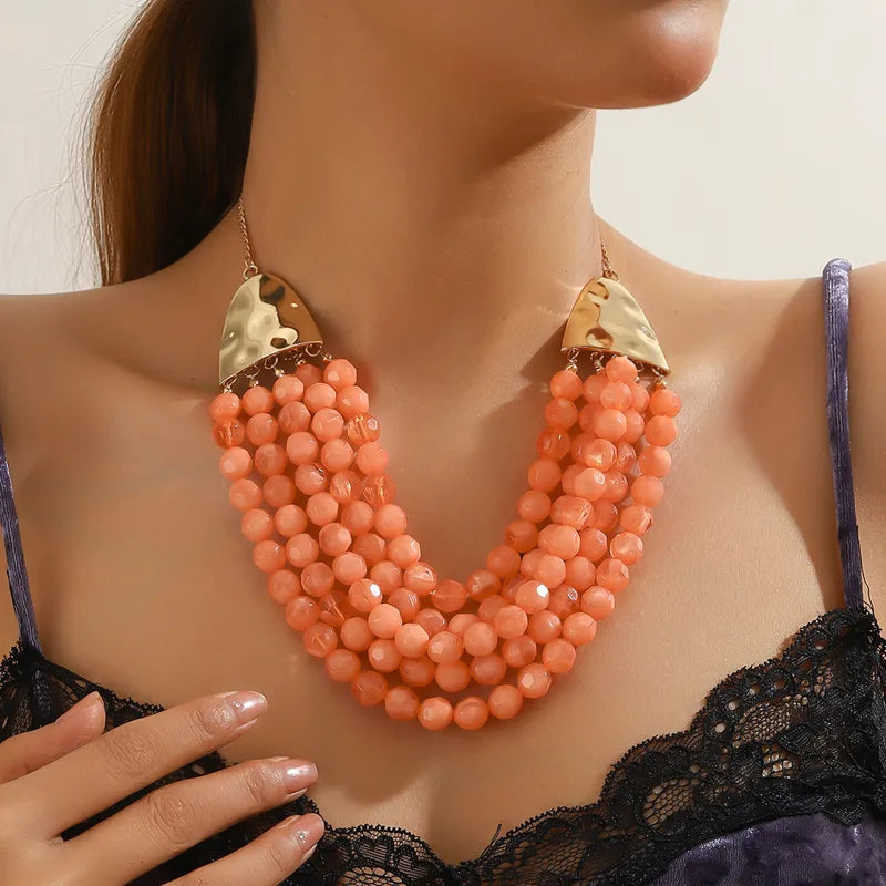 Bohemian Geometric Necklace