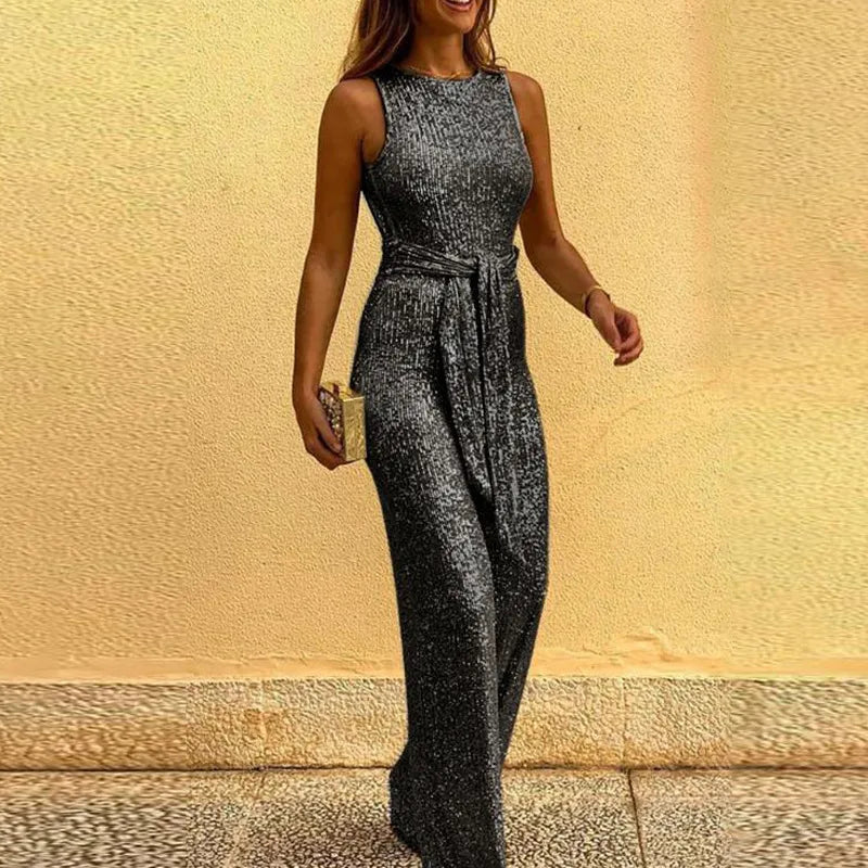 Elegant Commuter Jumpsuit For Women (Subir una talla)