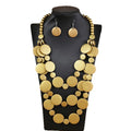 Handmade Round Wooden Necklace