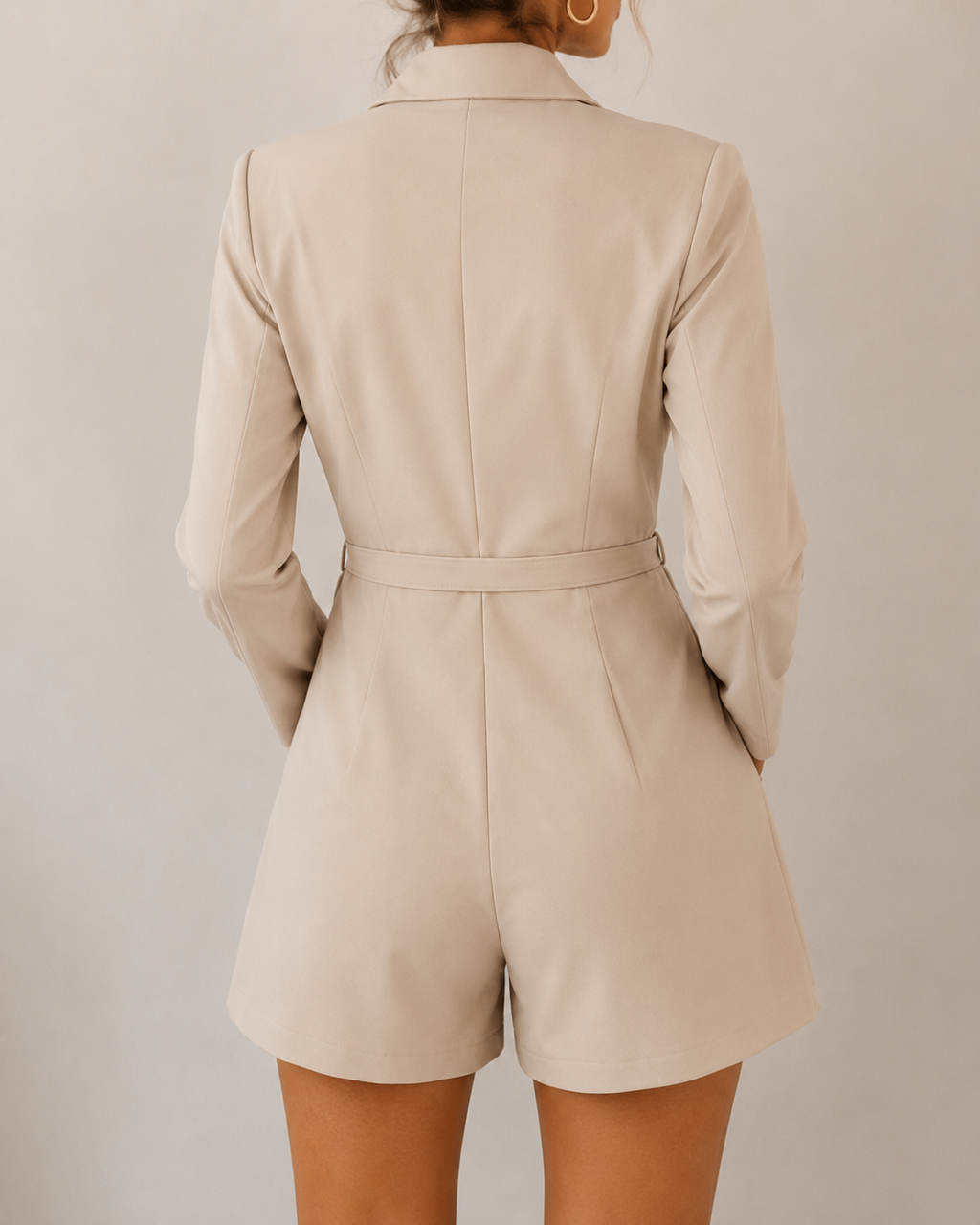 Romper Blazer Beige