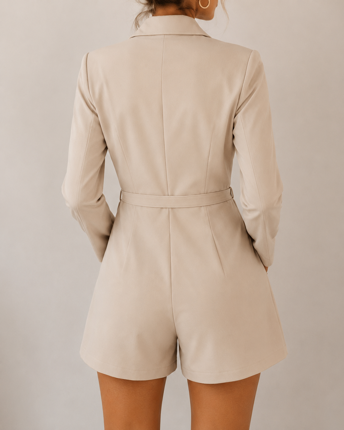 Romper Blazer Beige