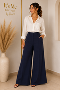 Pantalón Palazzo Navy