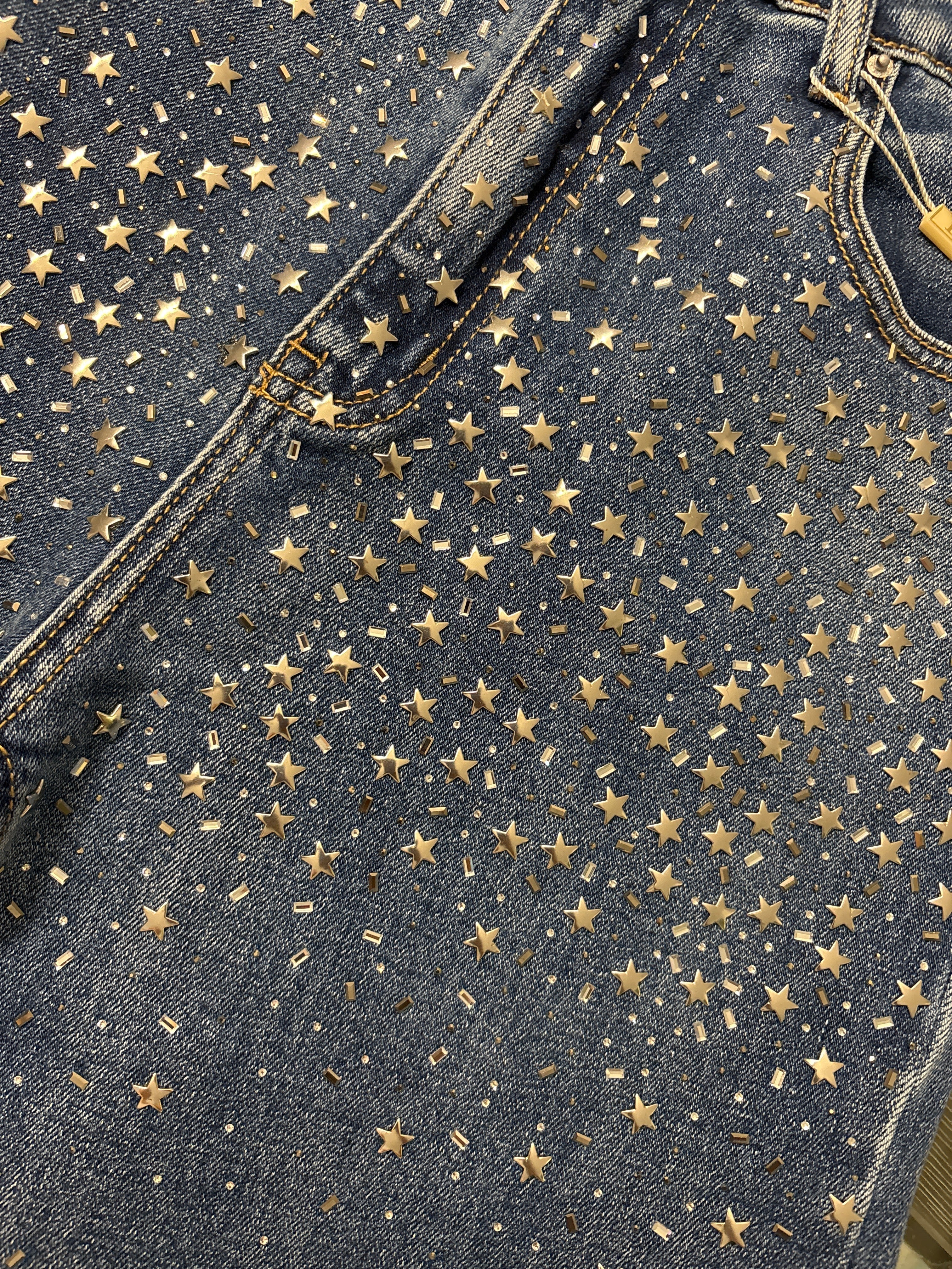 Jean Denim Star Wide Leg ✨