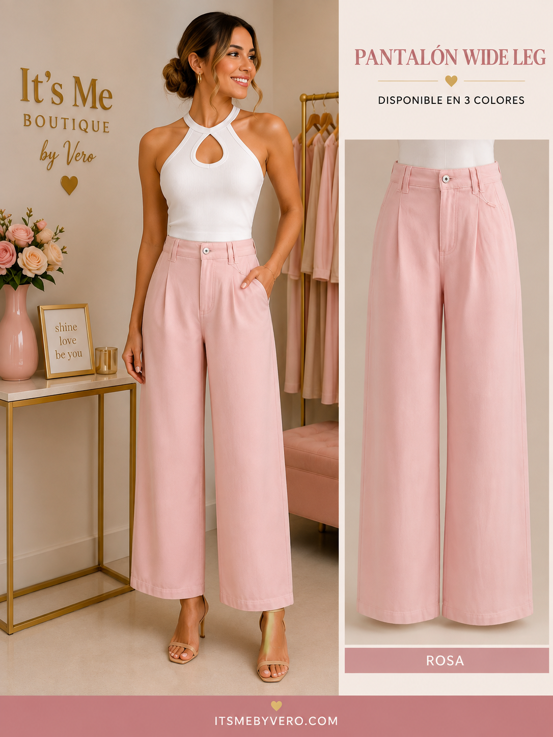 Mahón Wide Leg Pastel