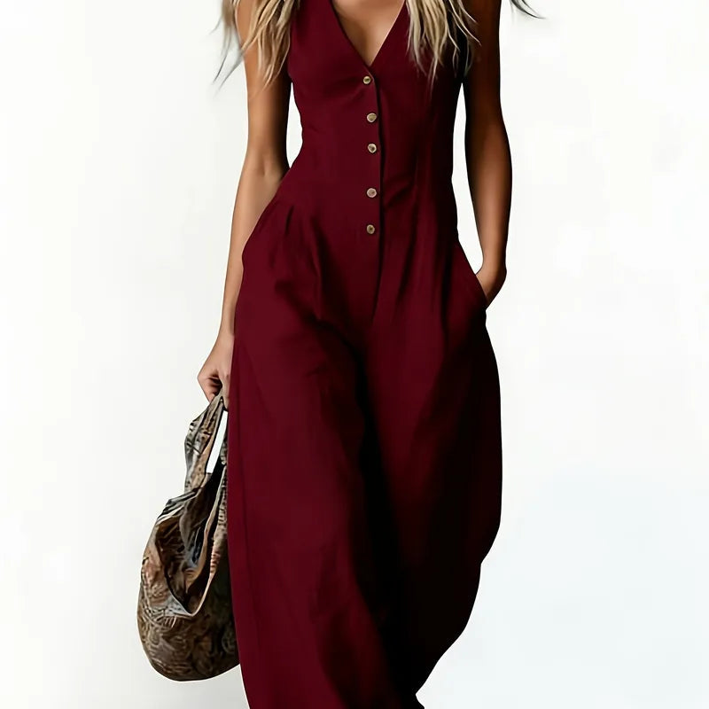 Women's Full Length Jumpsuit