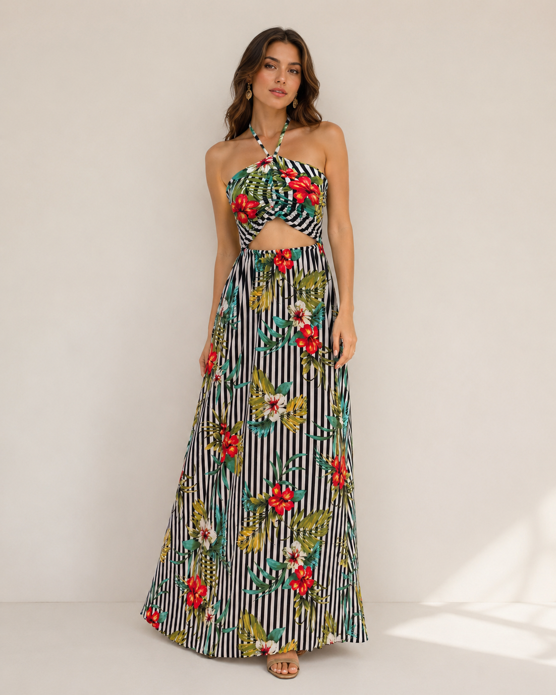 Maxi Tropical Dress