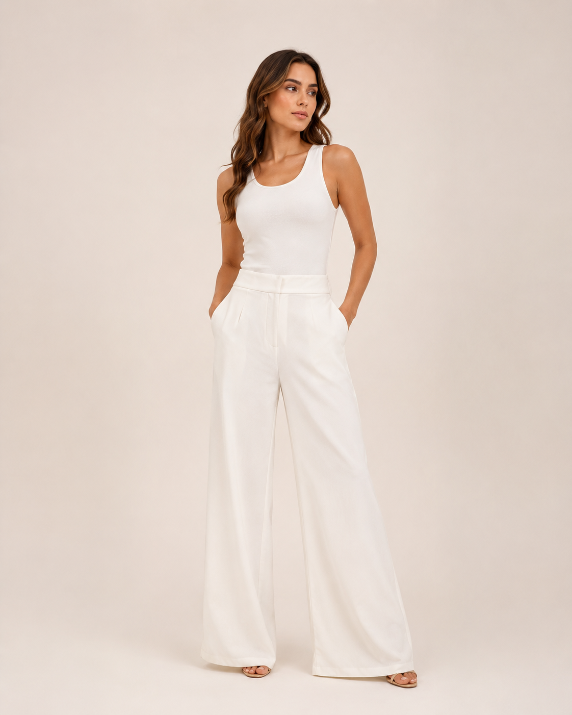 Pantalón Blanco
