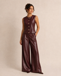 Set Leather Burgundy