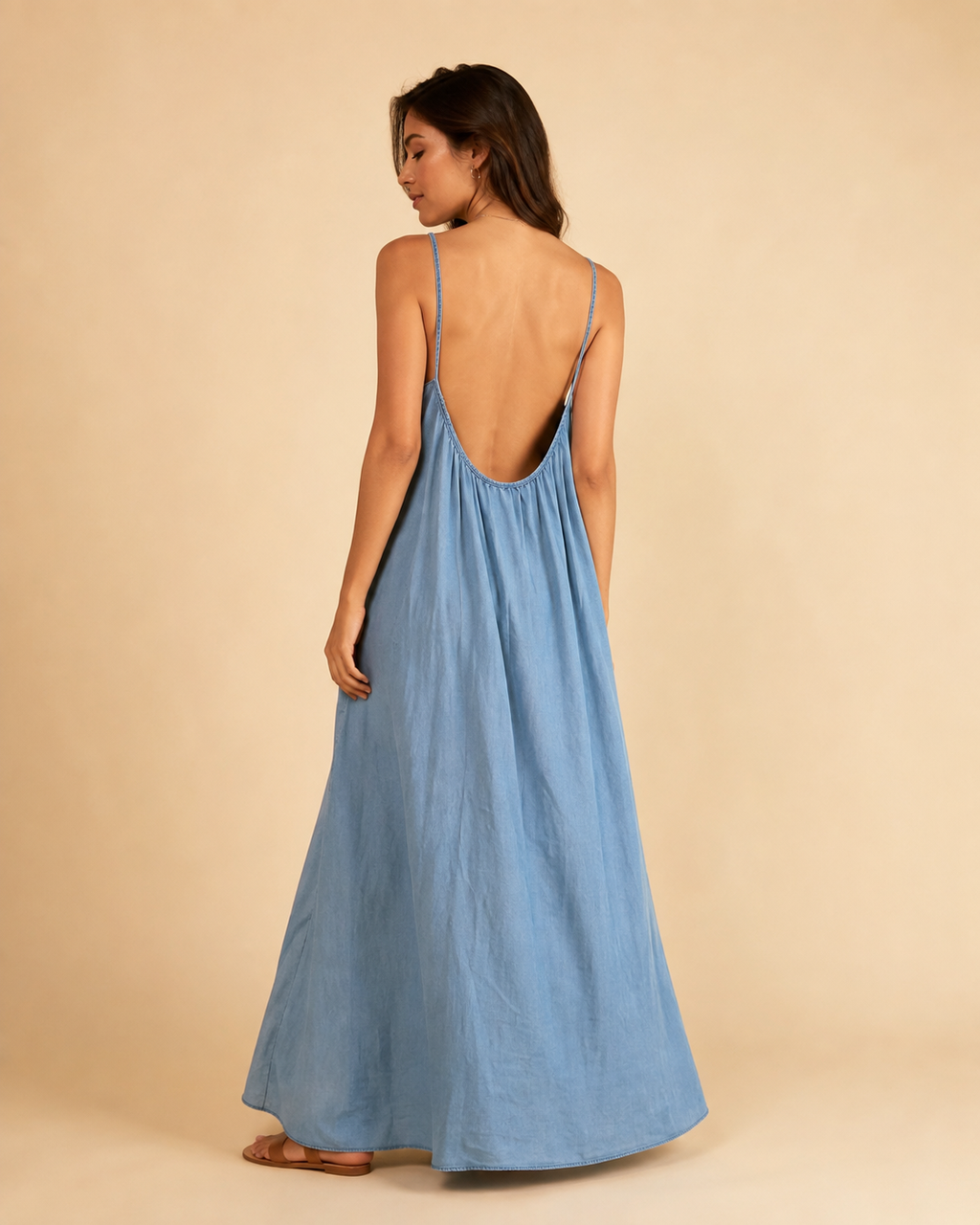Maxi Denim Dress