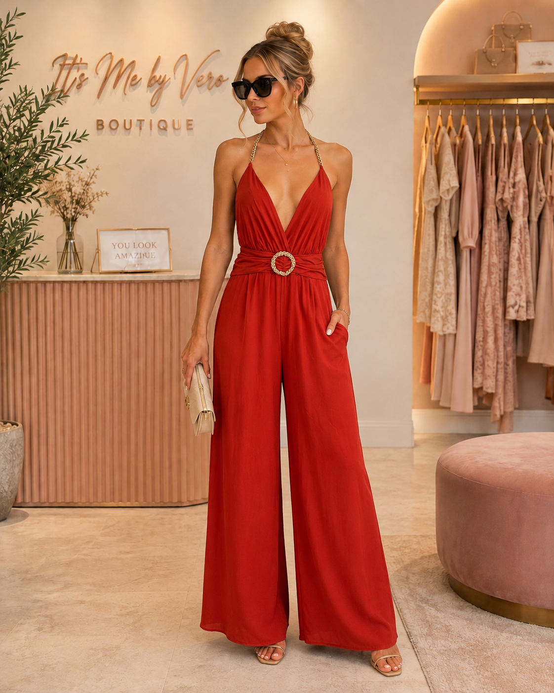 Jumpsuit Terracota
