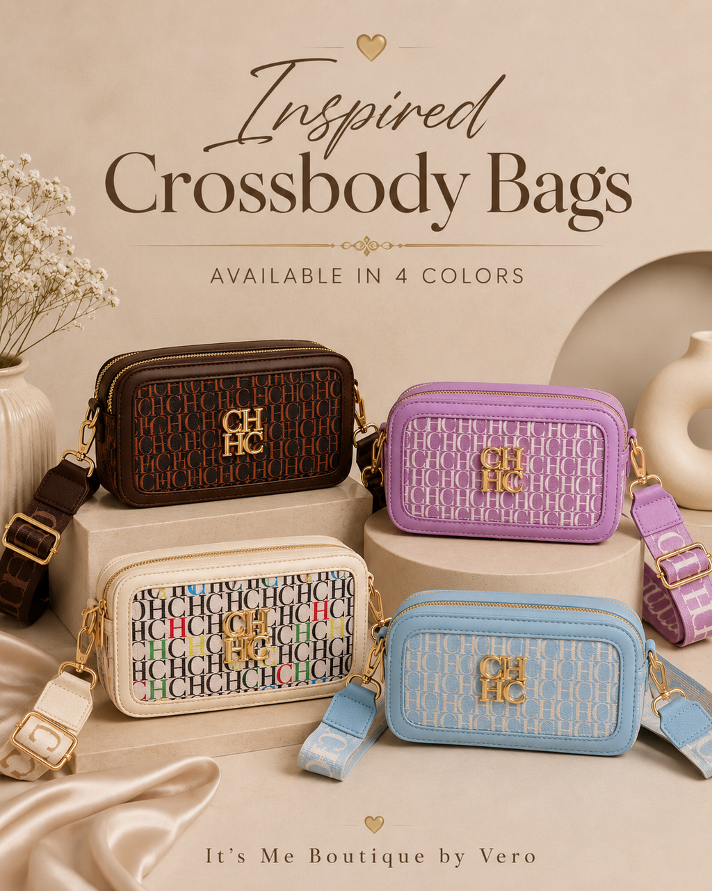 Inspired Crossbody Bag