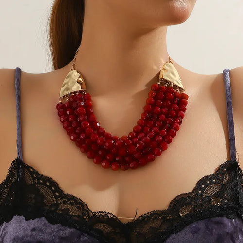 Bohemian Geometric Necklace
